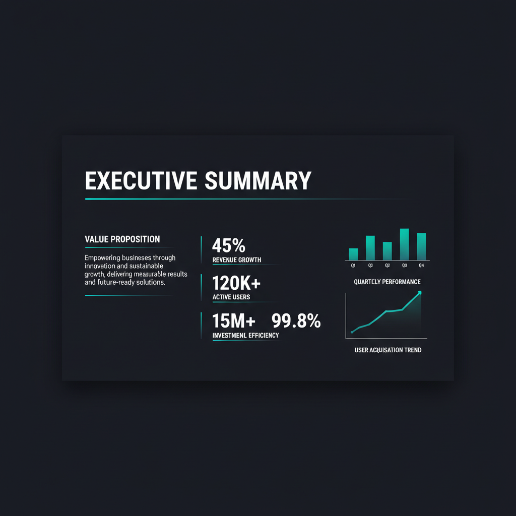 One-Pager / Executive Summary